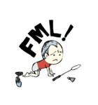 Wor Rak Badminton（個別スタンプ：25）