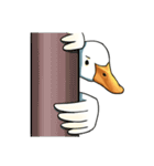 クエクエ鴨講ちゃん（個別スタンプ：1）