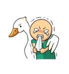 クエクエ鴨講ちゃん（個別スタンプ：25）