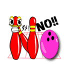 ボーリングファミリー（個別スタンプ：3）