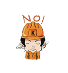 Mr.Kemrex and his friend（個別スタンプ：3）