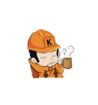 Mr.Kemrex and his friend（個別スタンプ：19）