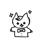 イケ猫さんとぶぅー猫さん（個別スタンプ：21）