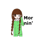 Slang Girl（個別スタンプ：7）