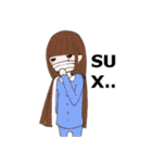 Slang Girl（個別スタンプ：9）