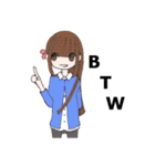 Slang Girl（個別スタンプ：11）