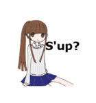 Slang Girl（個別スタンプ：14）