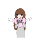 Slang Girl（個別スタンプ：16）
