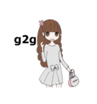 Slang Girl（個別スタンプ：17）