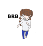 Slang Girl（個別スタンプ：19）