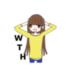 Slang Girl（個別スタンプ：20）