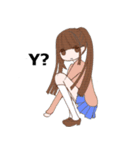 Slang Girl（個別スタンプ：32）