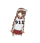 Slang Girl（個別スタンプ：34）