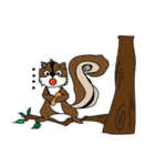 Mike, The squirrel（個別スタンプ：1）