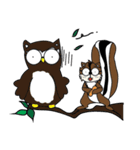 Mike, The squirrel（個別スタンプ：3）