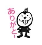 Cheerful rabbit with ears to hear.（個別スタンプ：2）