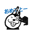 Cheerful rabbit with ears to hear.（個別スタンプ：31）