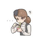 A Complicated Lady（個別スタンプ：8）