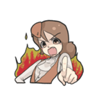 A Complicated Lady（個別スタンプ：28）