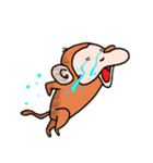 さるちゅん（個別スタンプ：9）
