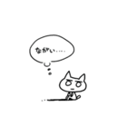 オドオドねこ（個別スタンプ：30）