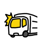 トラック運転手スタンプ(車だけバージョン)（個別スタンプ：21）