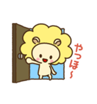 もこもこあたまのもこもっこん（個別スタンプ：1）