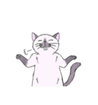 なぜか気になる猫（個別スタンプ：8）