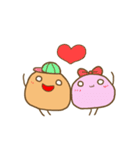 ふわゆる3匹（個別スタンプ：40）