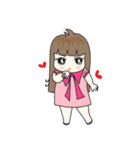 Chubby Girl : Elly [ENG]（個別スタンプ：4）