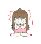 Chubby Girl : Elly [ENG]（個別スタンプ：7）