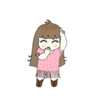 Chubby Girl : Elly [ENG]（個別スタンプ：12）