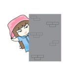 Chubby Girl : Elly [ENG]（個別スタンプ：15）