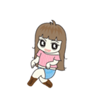 Chubby Girl : Elly [ENG]（個別スタンプ：16）
