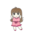 Chubby Girl : Elly [ENG]（個別スタンプ：18）