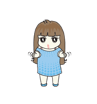 Chubby Girl : Elly [ENG]（個別スタンプ：21）