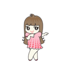Chubby Girl : Elly [ENG]（個別スタンプ：22）