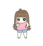 Chubby Girl : Elly [ENG]（個別スタンプ：35）