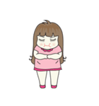Chubby Girl : Elly [ENG]（個別スタンプ：37）