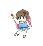 Chubby Girl : Elly [ENG]（個別スタンプ：38）