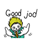 英語のばばーうくんスタンプ（個別スタンプ：12）