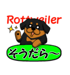 長野犬 長野県の方言と愛する犬たち。（個別スタンプ：1）