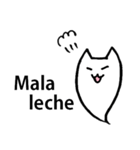 スペイン語のひとこと＆ねこおばけ（個別スタンプ：26）