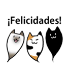 スペイン語のひとこと＆ねこおばけ（個別スタンプ：30）