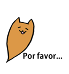スペイン語のひとこと＆ねこおばけ（個別スタンプ：33）