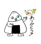 おにぎり君とクック君（個別スタンプ：1）