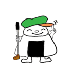 おにぎり君とクック君（個別スタンプ：7）