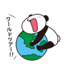 ライブ好きパンダ「奏奏」（個別スタンプ：2）