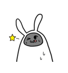 ずぼらうさぎ（個別スタンプ：10）
