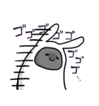 ずぼらうさぎ（個別スタンプ：14）